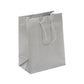 Medium Silver Carrier Bags 18x10x23cm