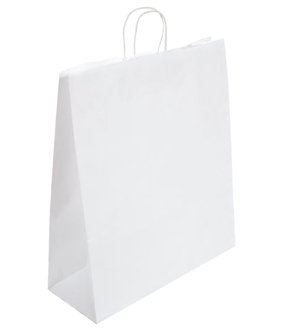 Extra Large White Kraft Carrier (45x17x48cm)