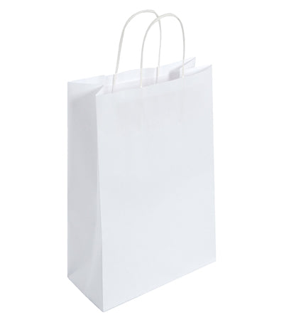 Medium White Kraft Carrier (24x11x31cm)