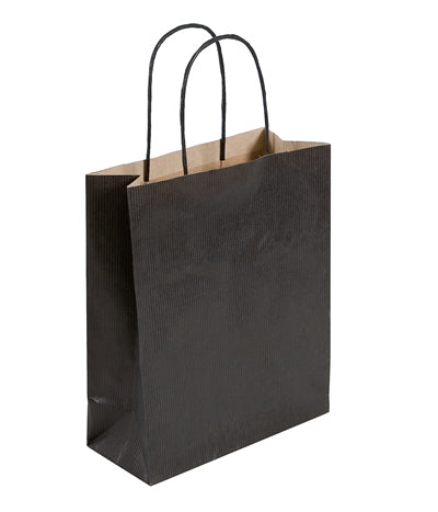 Small Black Gift Bag 19x8x21cm