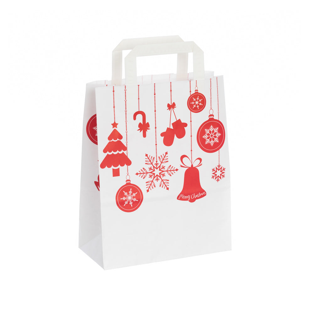 Christmas Ornaments Paper Carrier Bag 22x10x28cm