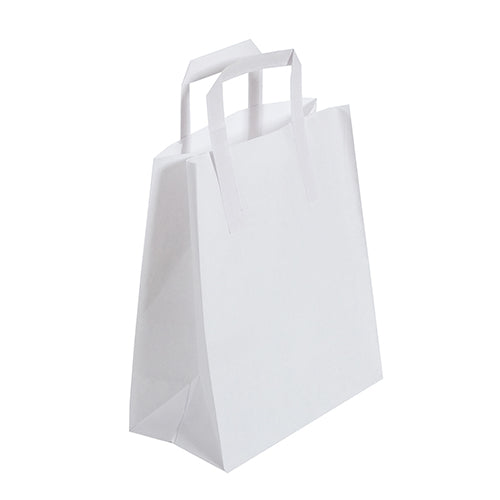 Large White Takeaway Bag