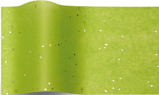 Citrus Lime Sparkly Gem SatinWrap® Luxury Tissue Paper