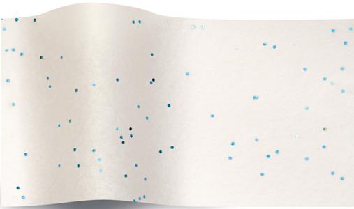 Blue Topaz Sparkly Gem SatinWrap® Luxury Tissue Paper 